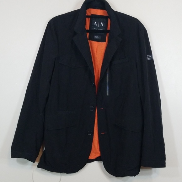 Armani Exchange Black Spring Light Jacket - Picture 4 of 6